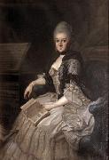 Portrait of Anna Amalie von Sachsen-Weimar-Eisenach, johan